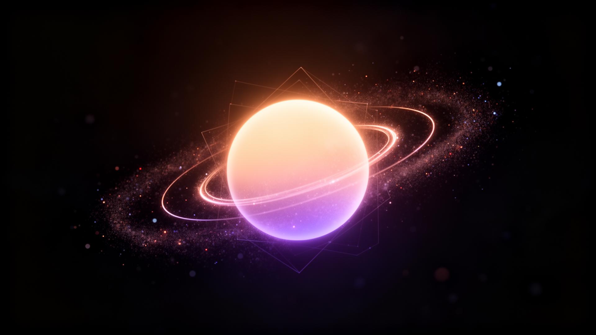 A glowing personal AI companion orb